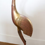 Brass heron