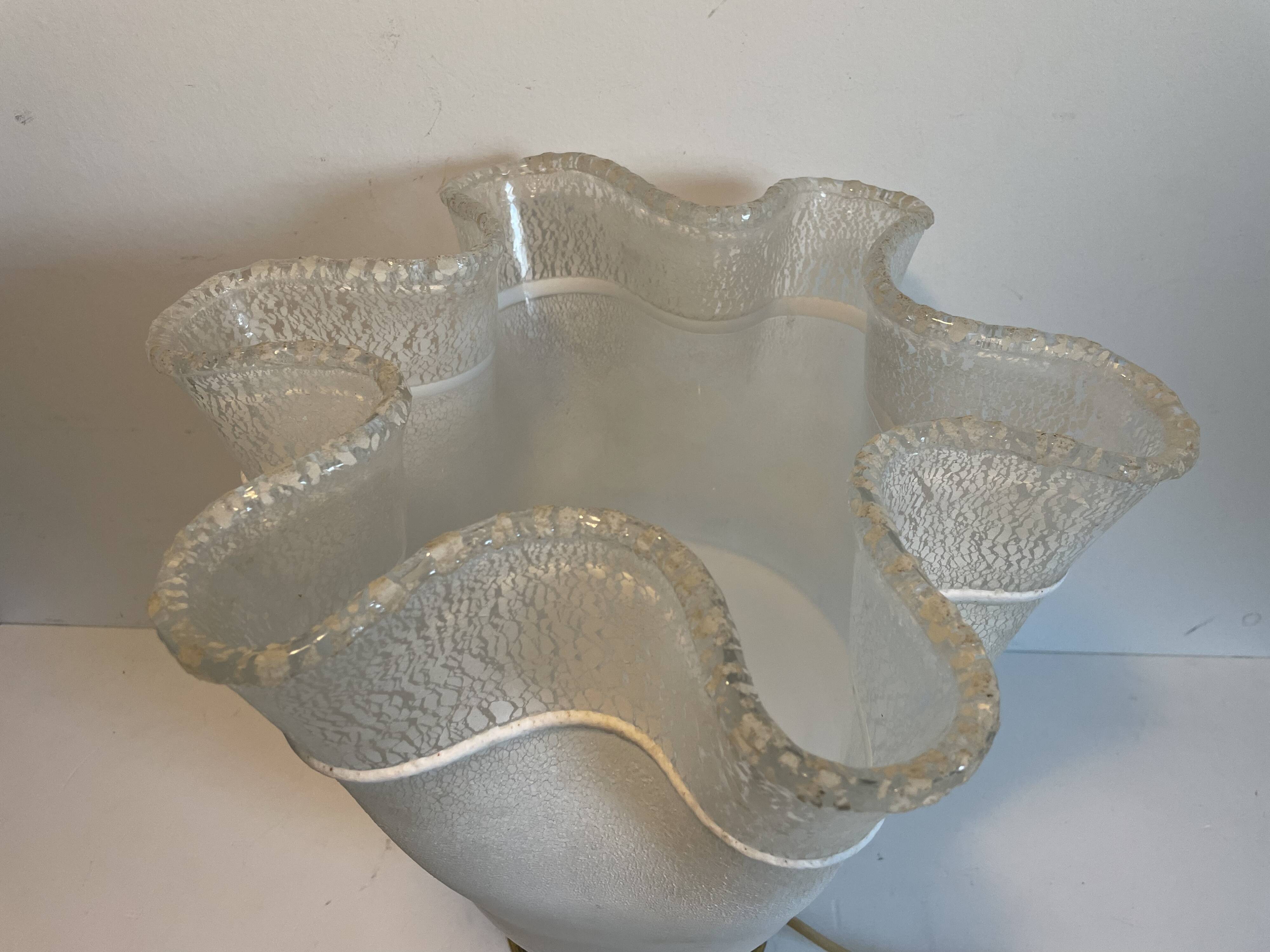 Vintage table lamp by Mazzega, 1960s