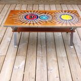 Vintage ceramic coffee table