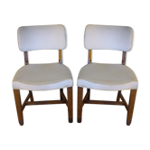 Paire de chaises art deco