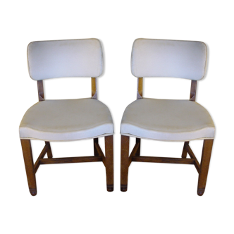 Pair of art deco chairs