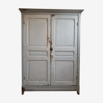 Armoire ancienne blanche