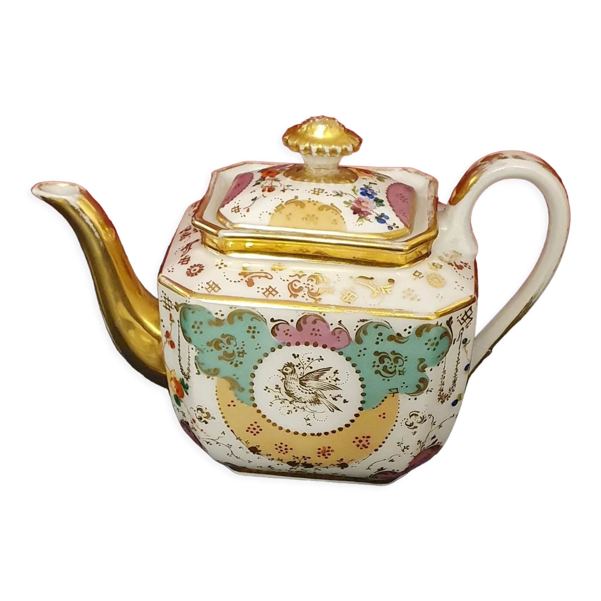 Paris porcelain teapot