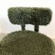 Chaise moumoute Pelfran verte