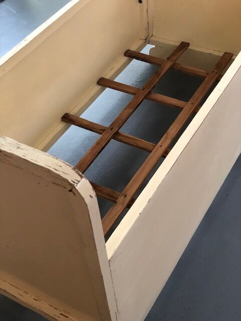 Vintage 50s baby cot