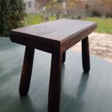 Tabouret ancien en orme