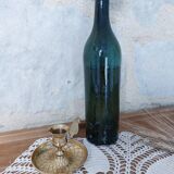 Brass candle holder with pineapple handle, France 50s/60s