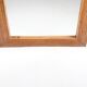 Large rattan mirror