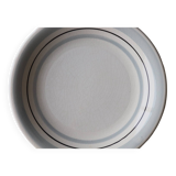 12 flat plates italy ceramic quadrifoglio