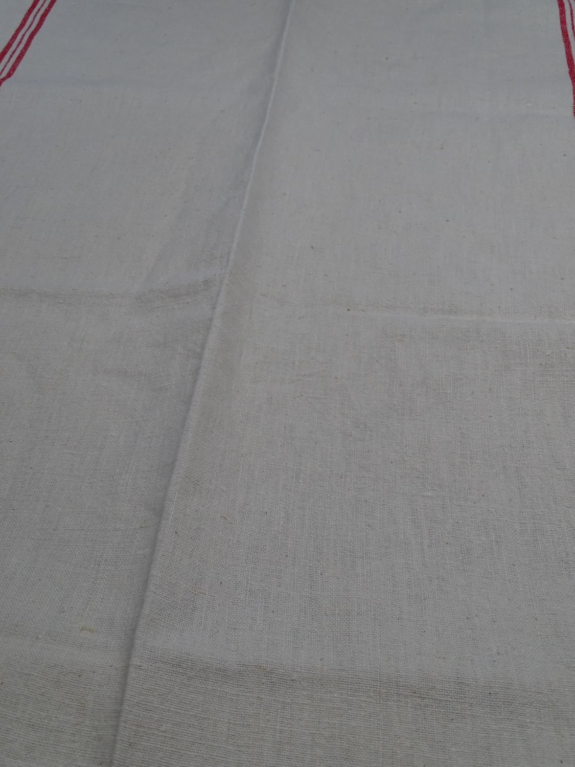 An ancient cloth in JM monogrammed cotton - Paper towel - 1930