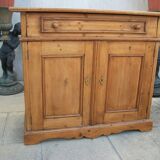 Solid pine showcase sideboard
