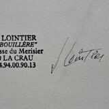 2 signed and authentic watercolors by Josette LOINTIER