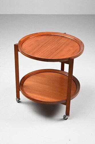 Vintage Teak Trolley by Sika Furniture
