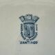 Large antique salad bowl Saint-Amand and Hamage Santiago fine earthenware blue