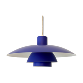 PH 4/3 blue lamp by Poul Henningsen for Louis Poulsen Denmark 1966