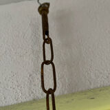 Brass ball chandelier