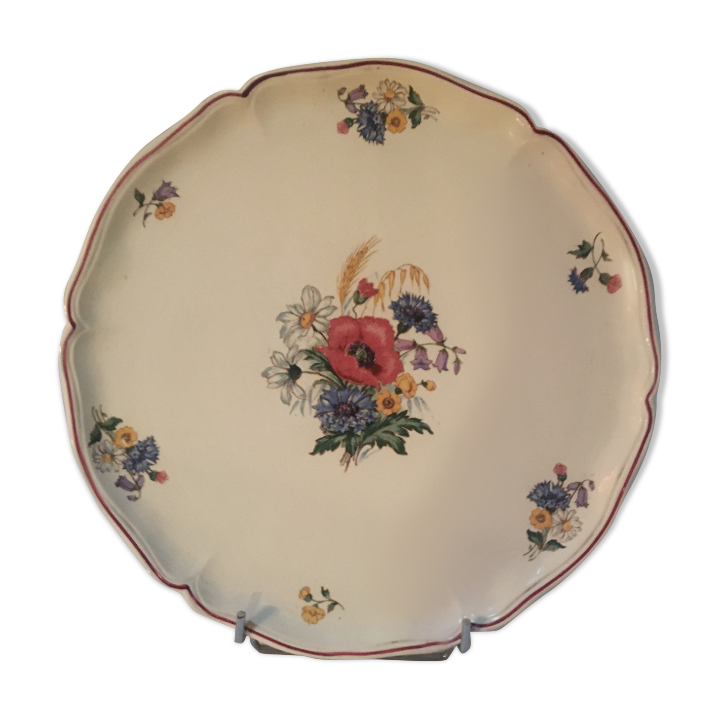 Large dish Sarreguemines