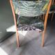 4 chaises vintage entièrement rénovées