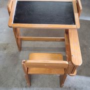 Bureau à système pliant pour enfant , vintage 1970