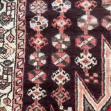 Handmade Persian vintage mazlaghan rug 130x190 cm