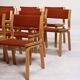 12 chaises Arne Jacobsen édition Fritz Hansen 1978 Danemark