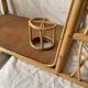 vintage rattan bed meal tray or coffee table design 1960 60
