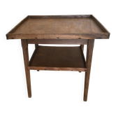 Table basse ancienne 2 plateaux