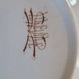 Assiettes Lunéville XIX ème