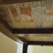 serving table / accent furniture in Louis XVI style – marble top