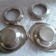 Table bottle holder of the grand restaurant orly hilton 1965 met. silver