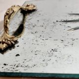 Bandeja de cristal. España, 1940s.