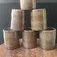 Ceramic workshop service in stoneware signed by karoly balogh.