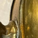 Vintage 6-arm copper chandelier