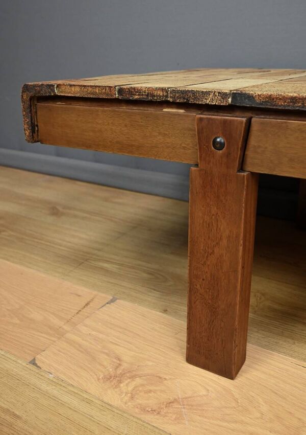 Table Basse signée R. Capron, Collection les Herbiers, Vallauris – 1960