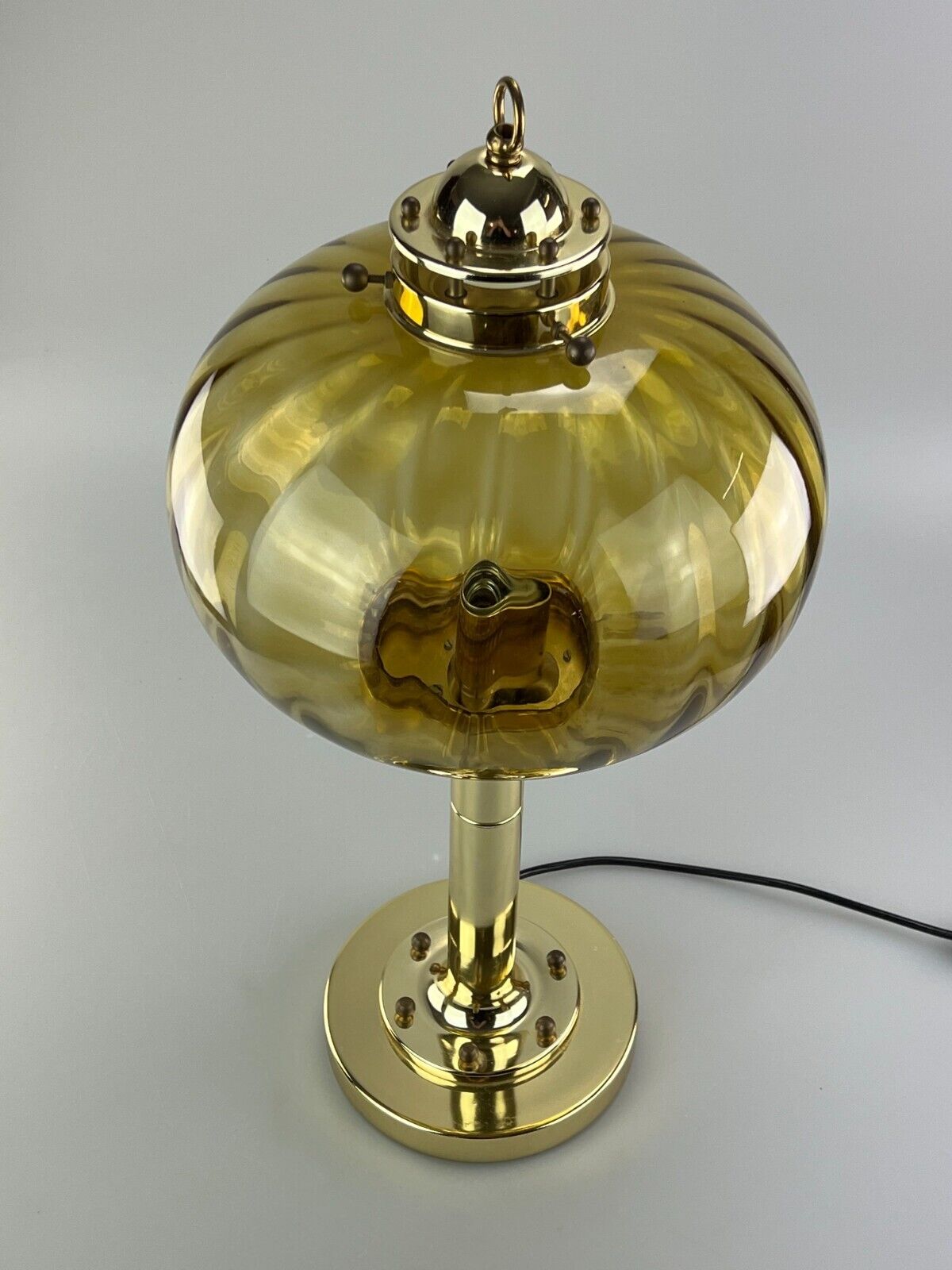 60s 70s Peill & Putzler Germany table lamp lamp light glass design