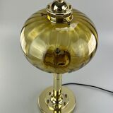 60s 70s Peill & Putzler Germany table lamp lamp light glass design