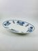 Oval Plate / Serving Dish Terre de Fer Sarreguemines model 1900 blue