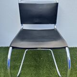 Paire de chaises MR 10 avec lacets Mies Van der Rohe, Knoll International