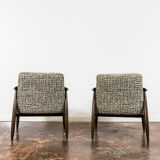 Pair of Mid-Century Modern GFM 87 Armchairs by Juliusz Kędziorek, 1960s