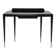 Mid-Century Brass, Wood and Glass Console in the style of Gio Ponti, 1950s