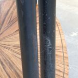 Art deco tea table Maurice Dufrène oval zebrano