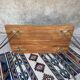 Petite table basse vintage en Formica - pieds Eiffel