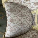 Pair of shepherdess armchairs in Louis XVI 1900 style