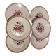 6 Assiettes Lunéville 22 cm