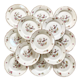 Assiettes plates Sarreguemines