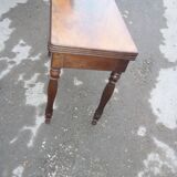 Mahogany games table