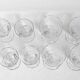 50s water glass set + 8 wine glasses