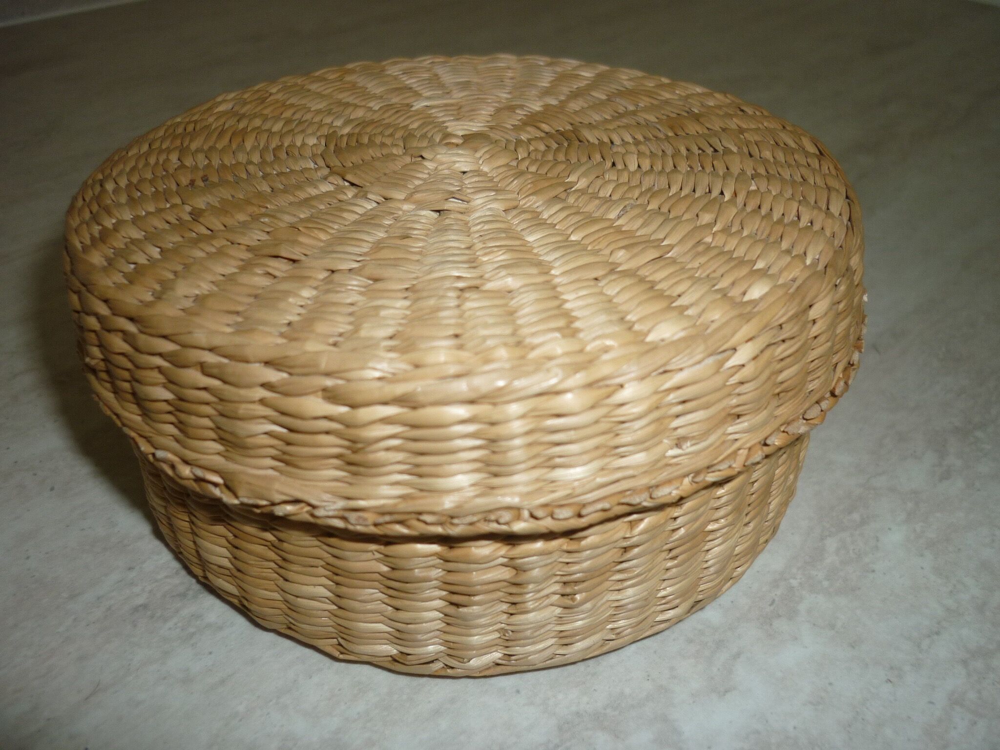 12 coasters in their wicker box