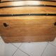 Coffre en bois malle de voyage