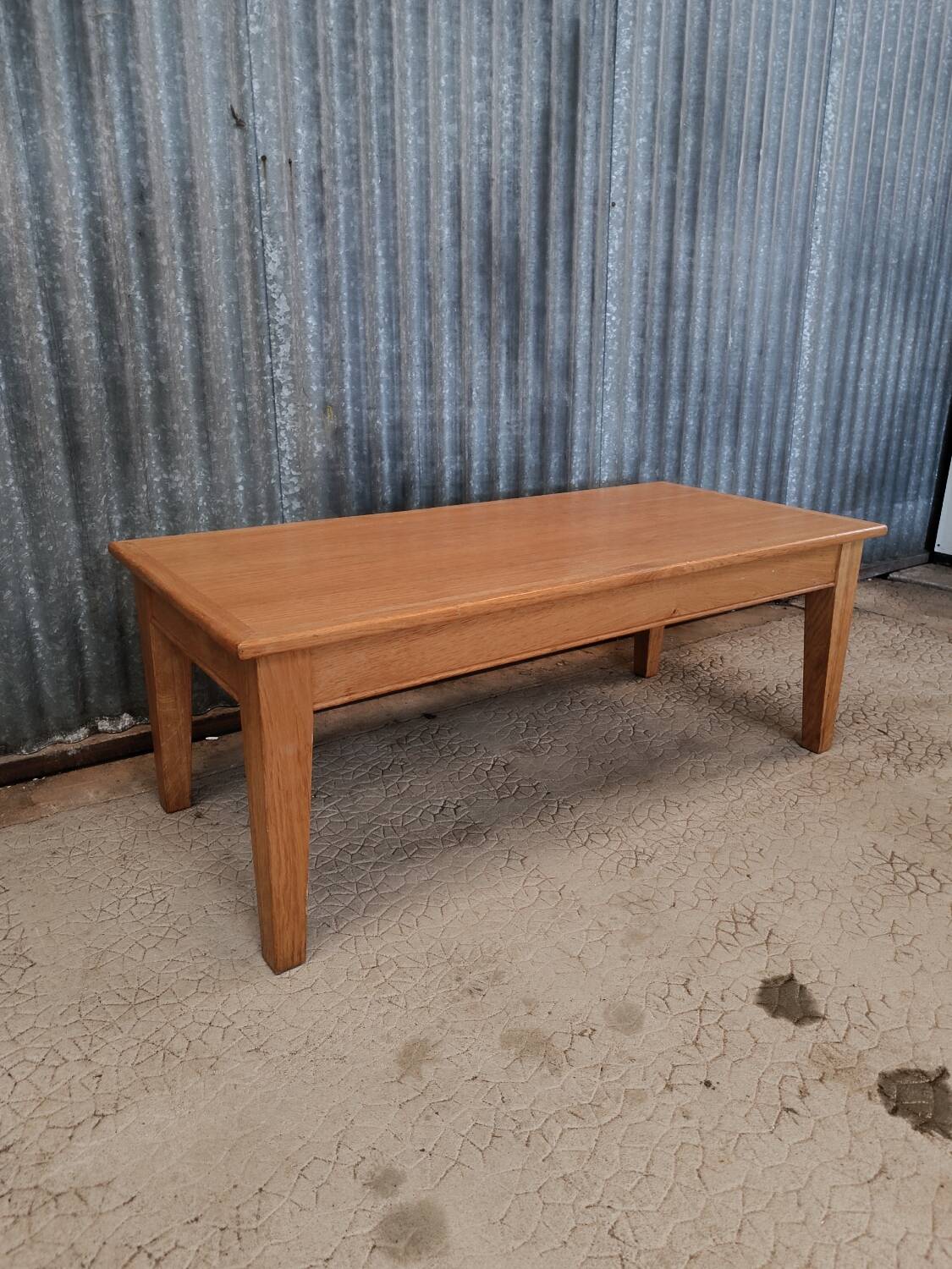 Vintage old farmhouse coffee table